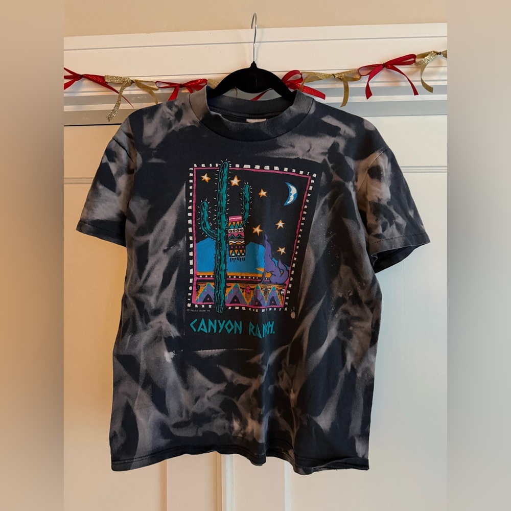 Women’s Tie-Dye T-Shirt - Black